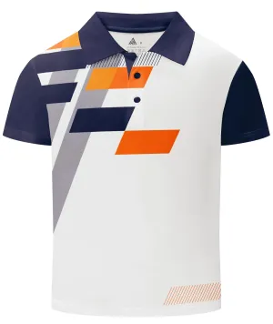 Boy's Summer Lightweight Sports Golf Polo Shirt-ZPK003999