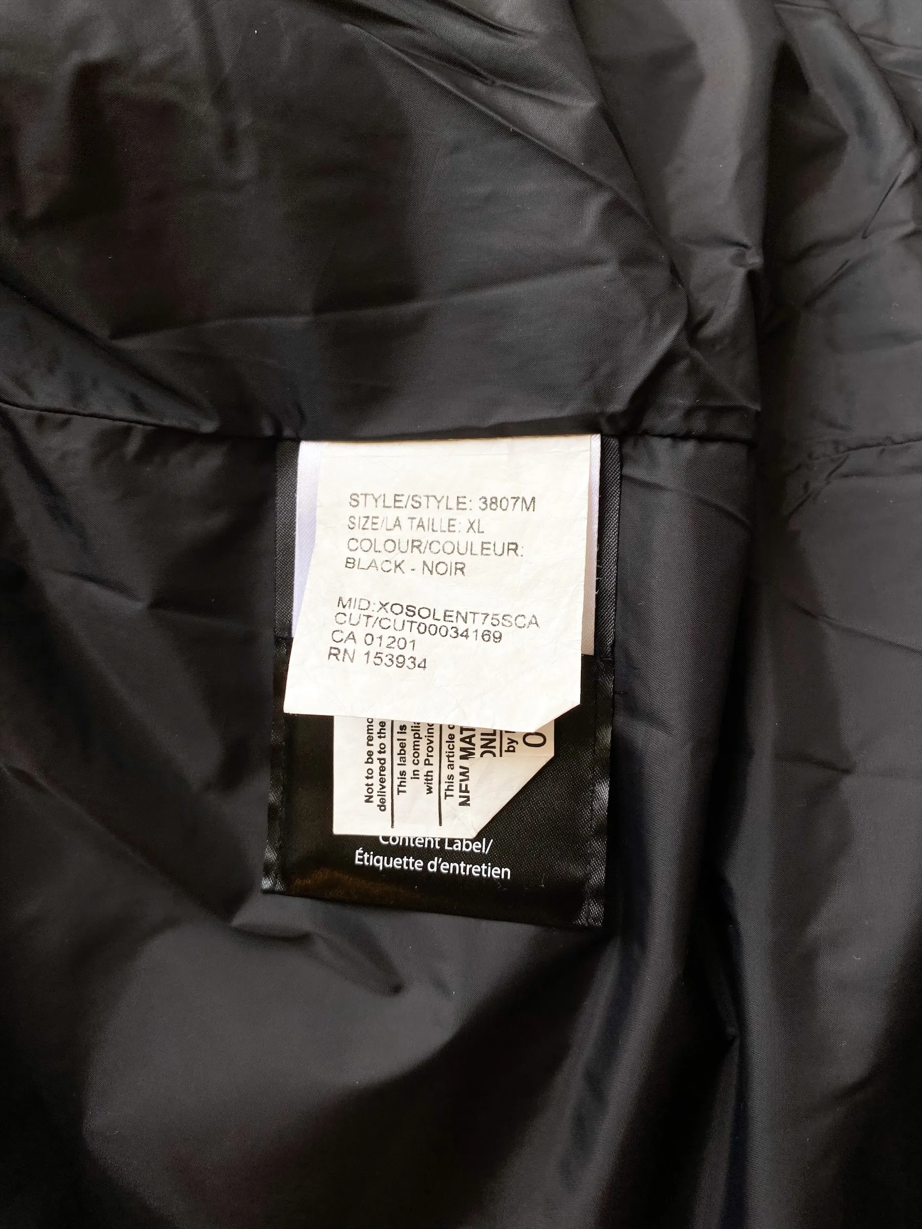 Canada Goose Black Woolford Men's Jacket