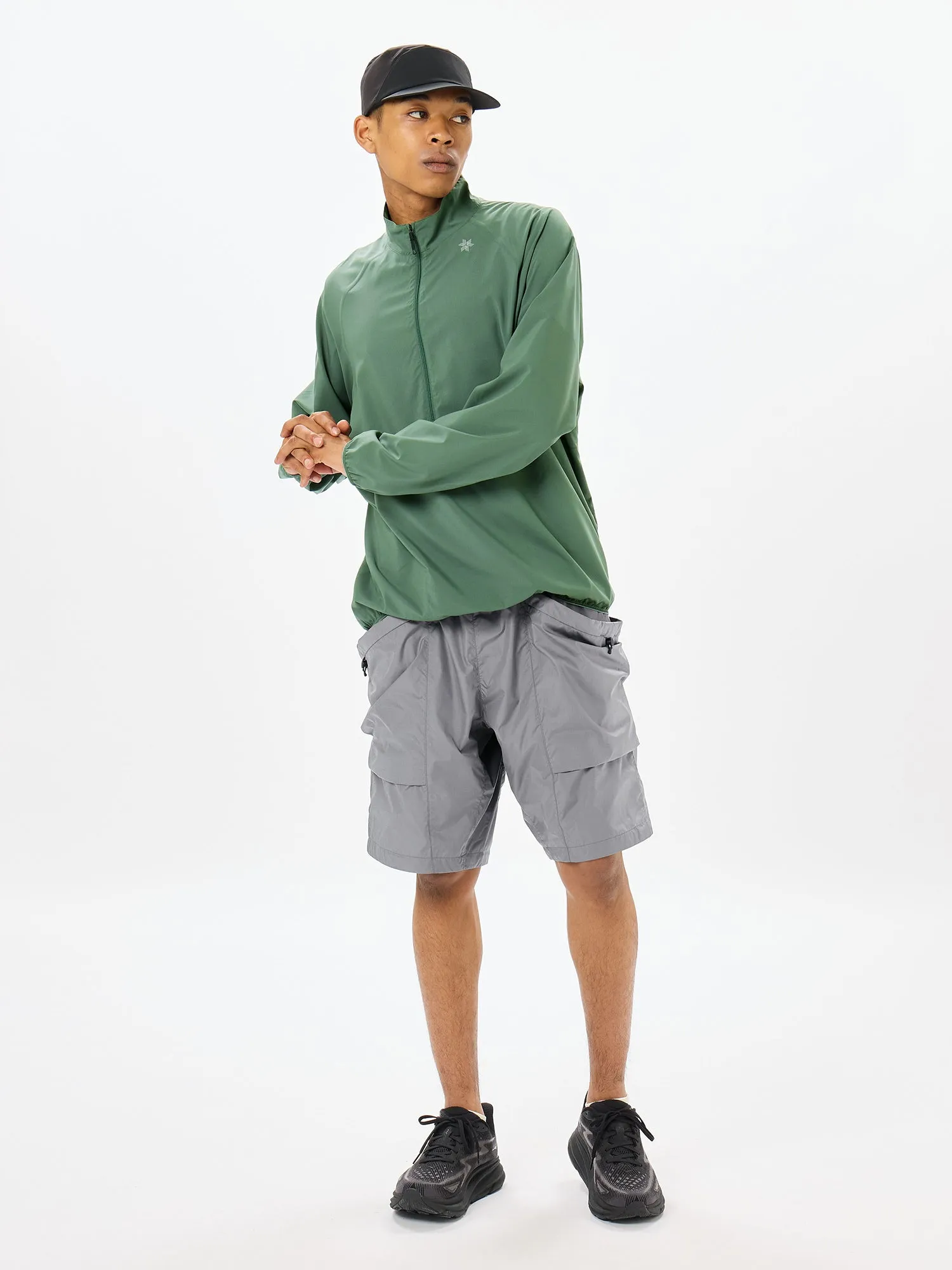 Floating Wind Shell Half Zip Pullover