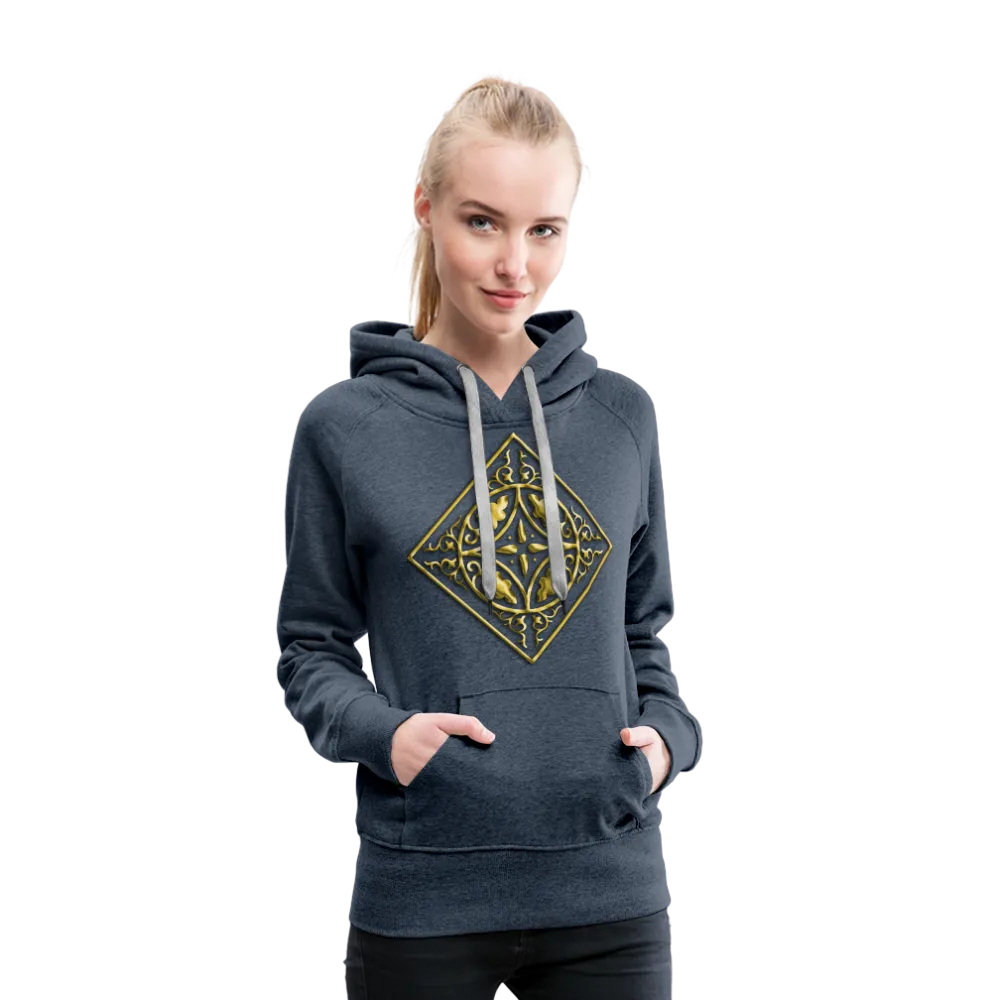 Gold Diamond 2 Women’s Premium Hoodie