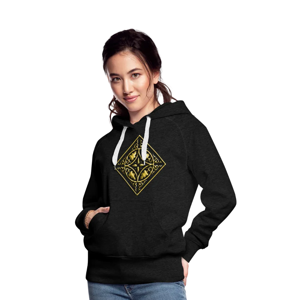 Gold Diamond 2 Women’s Premium Hoodie