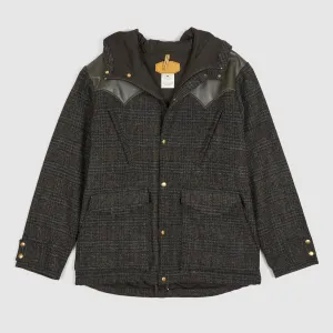Rocky Mountain Featherbed Harris Tweed Short Parka Jacket wit Hood