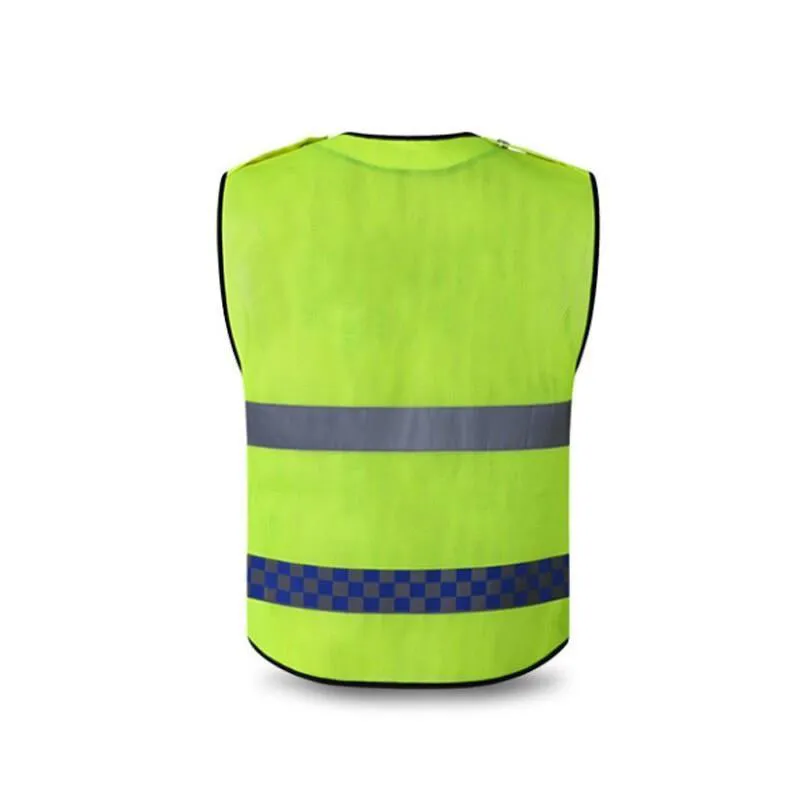 Upgraded Mesh Type Reflective Vest Warning Reflective Vest Safety Suit Outdoor Working Safety Vests