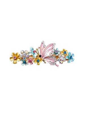 Yellow Chimes Hair Clips for Women Girls Barrette Hair Clips for Women Hair Accessories for Women Butterfly Clips for Women Multicolor French Barrette Hair Clips for Women and Girls Gifts For Women